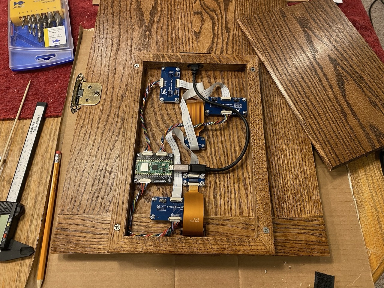 Back box wiring