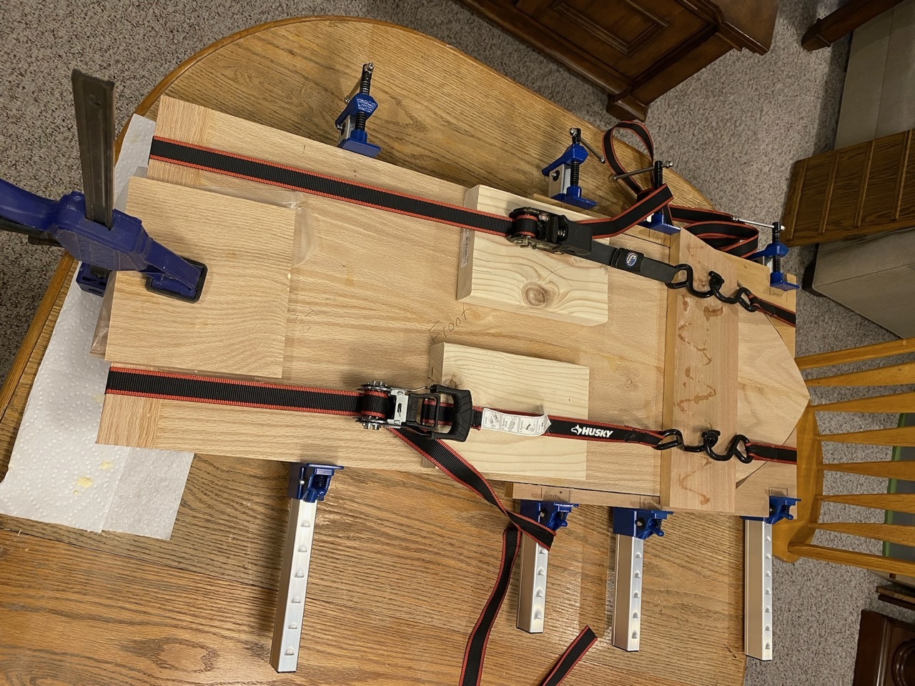 Second board glue-up